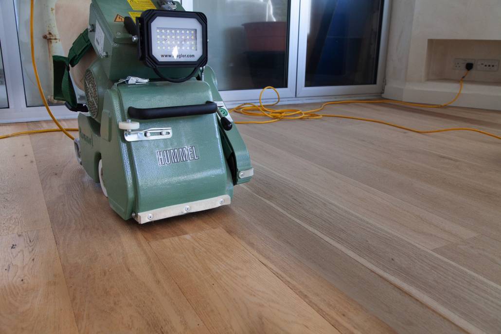 Hardwood floor sanding services