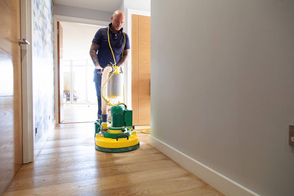 Flawless floor sanding