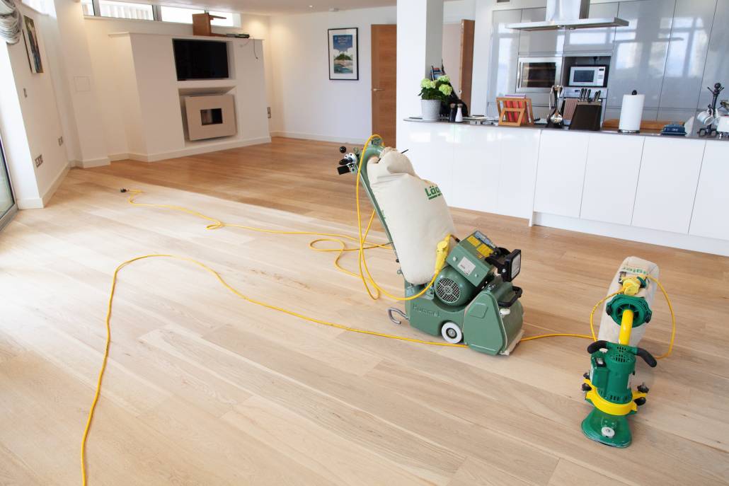 Floor sanding services in Newquay