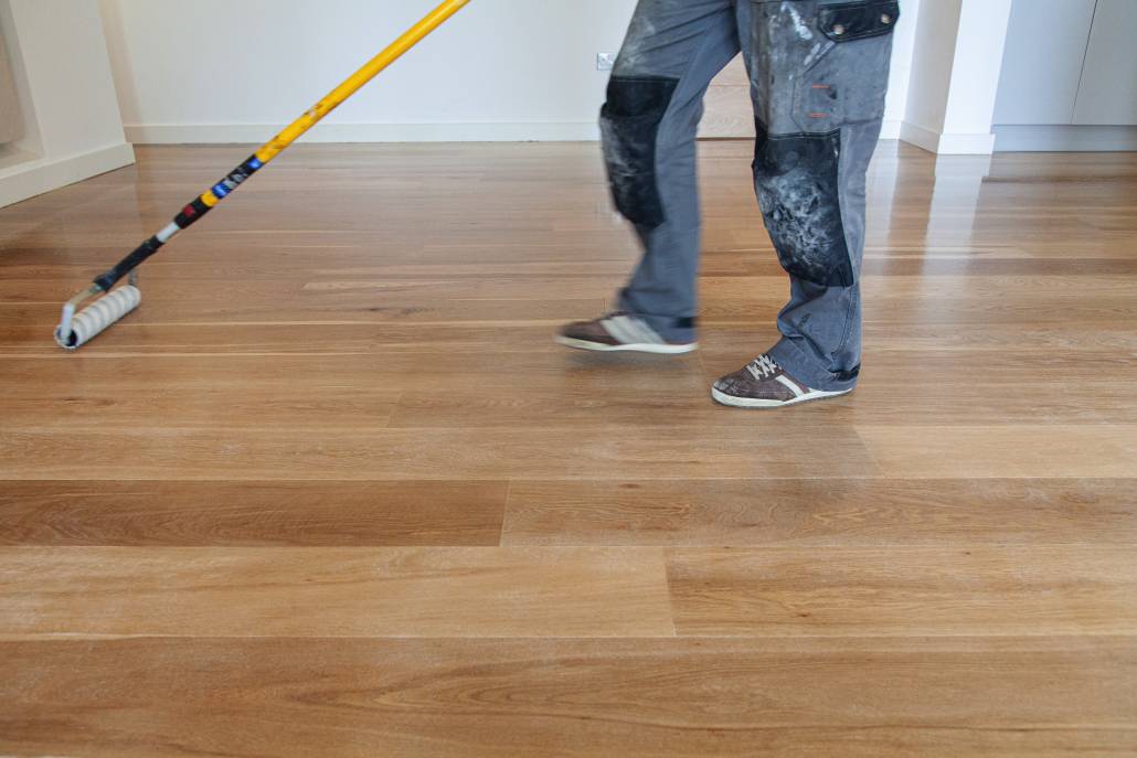 Wooden floor sanding