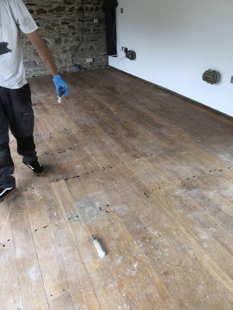 Oak Floor Restoration