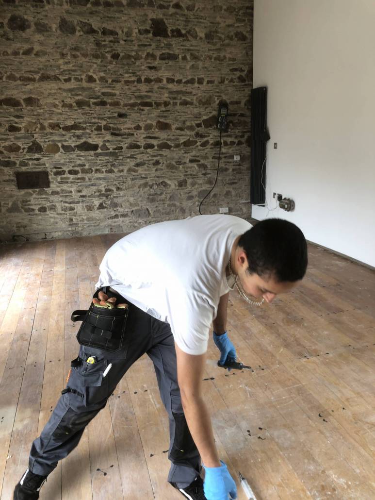 Oak Wooden Flooring Restoration