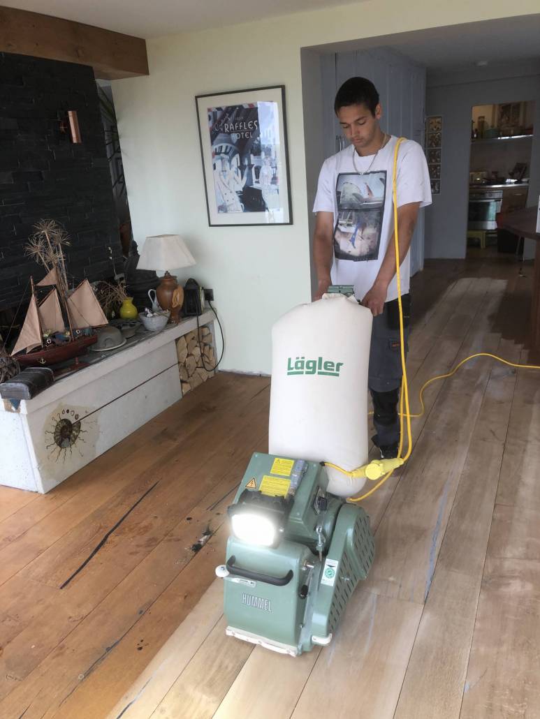 Floor refurbishment