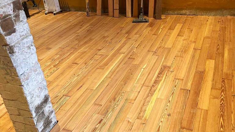Reclaimed flooring in Falmouth