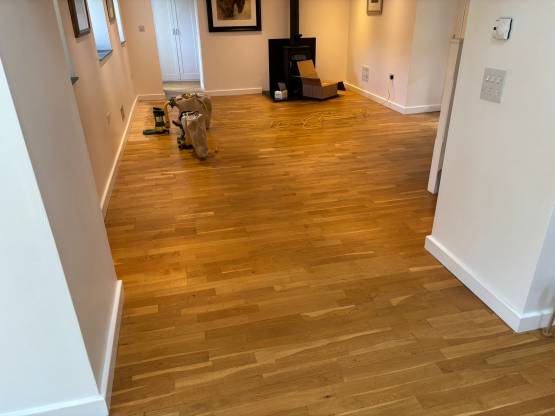 Beautiful Floor Restoration in Cornwall