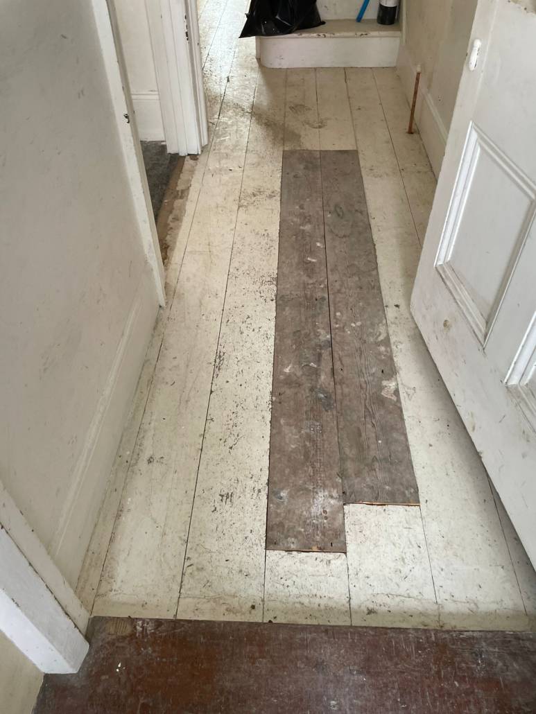 Floor sanding in Cornwall